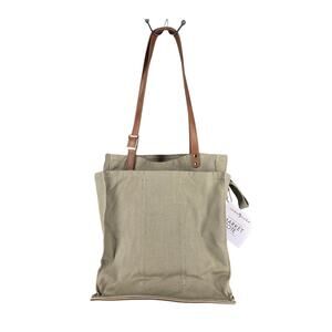 CAPABUNGA CANVAS MARKET TOTE MULTI-POCKET VEGAN BASE GROCERY ORGANIZER 35LB LOAD